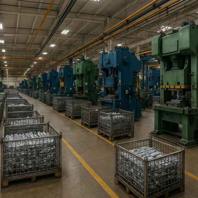 Estampación Industrial Piezas Metálicas en Frío en Huesca